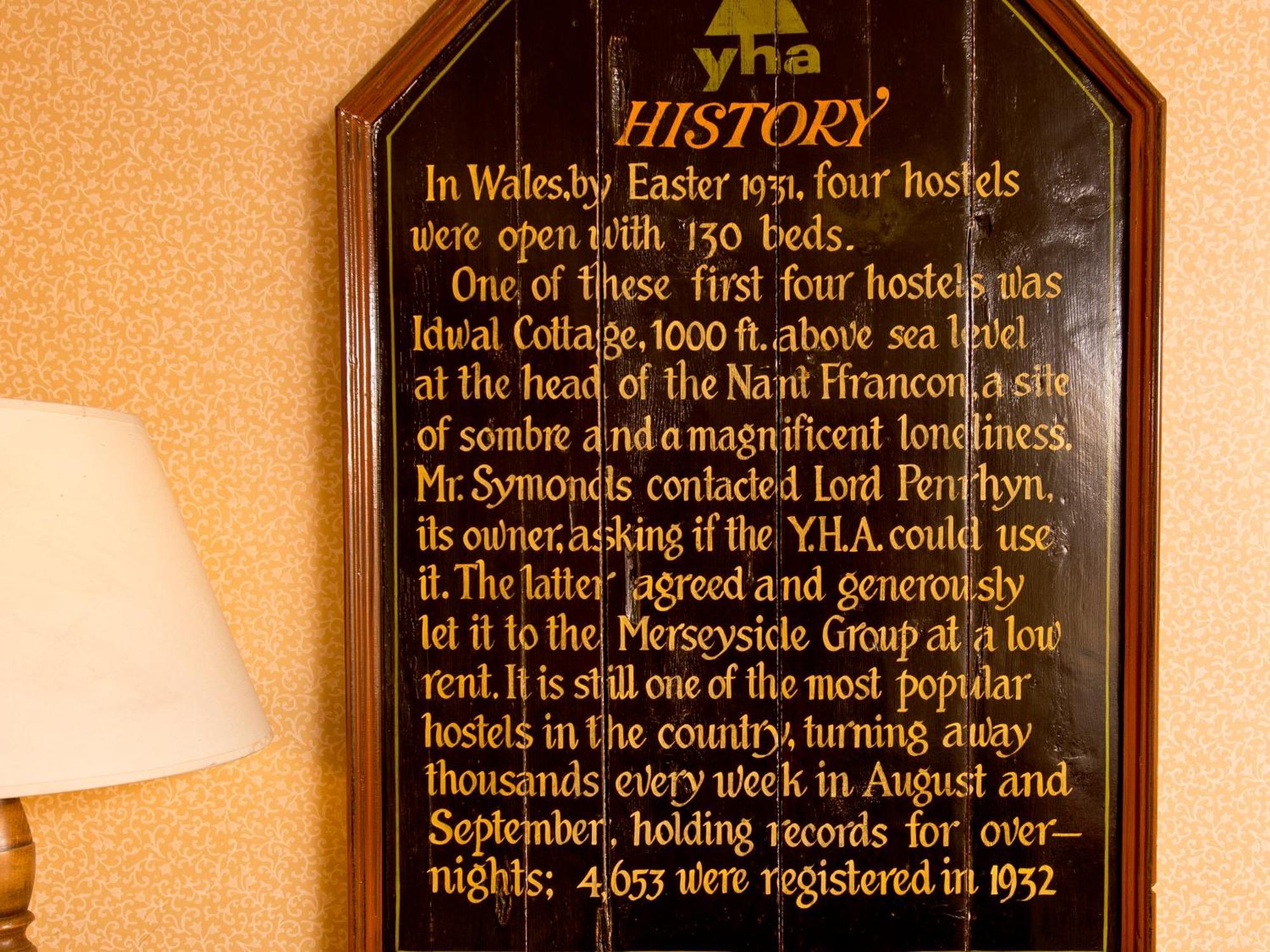 Yha Idwal Cottage Bethesda Extérieur photo